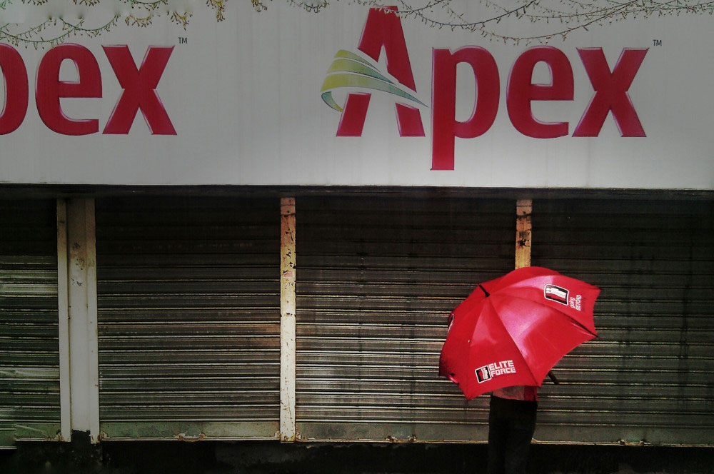 Banani, Dhaka, Bangladesh-September, 2015. Red Apex