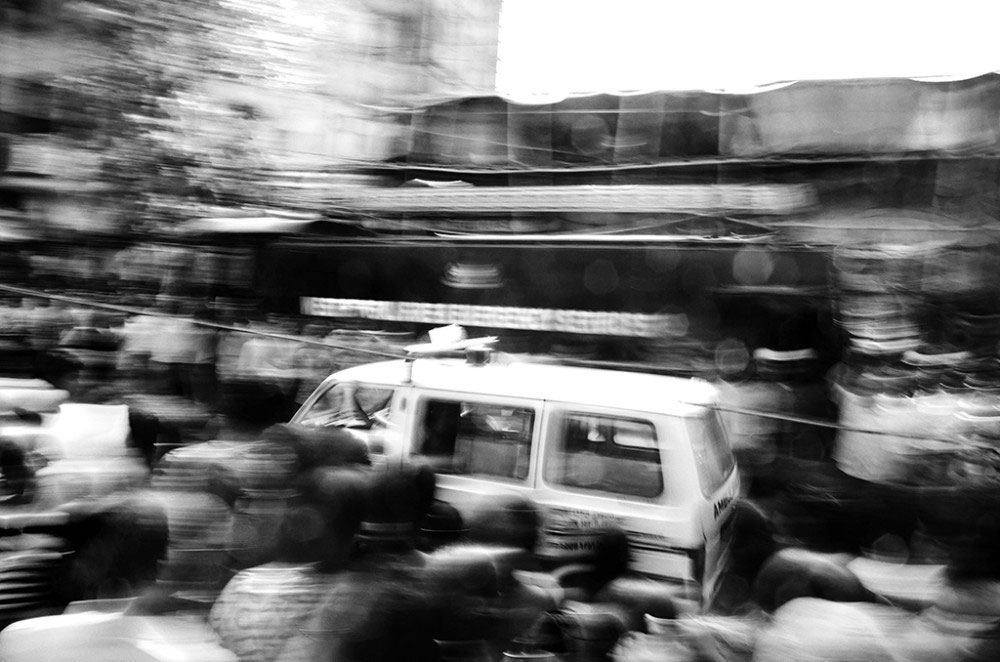 Girish Park,Kolkata,India-March 2016.The emergency services including ambulances and the fire department rushed to the spot ,but the response was rather slow and not on time .On top of that,there was mismanagement to reduce the damage in the initial hours of operation.