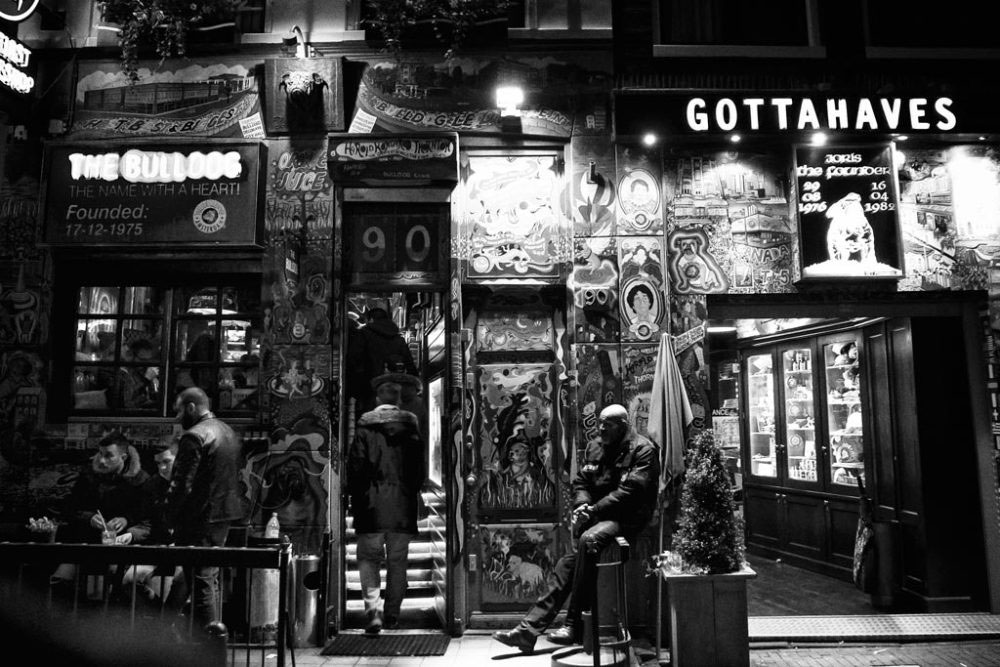 AMSTERDAM, NETHERLANDS - March 2016 - Amsterdam coffee shops are truely Smokers Paradise